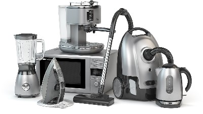 千庫網(wǎng)_家用電器。在 w 上隔離的家用廚房工藝集_攝影圖編號20173254